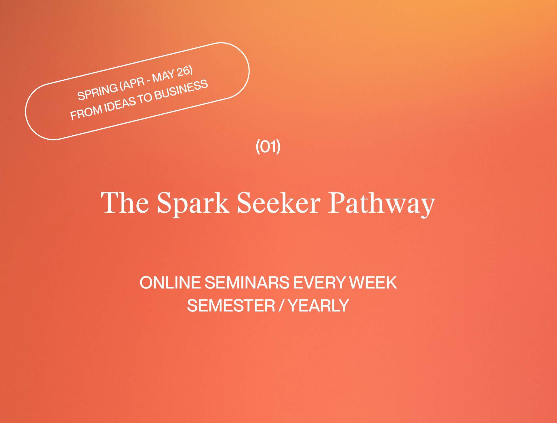 The Spark Seeker (Spring)